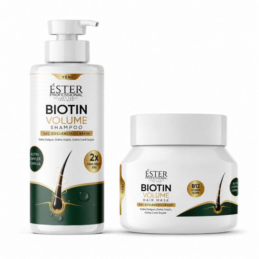 Biotin Volume Şampuan + Saç Maskesi
