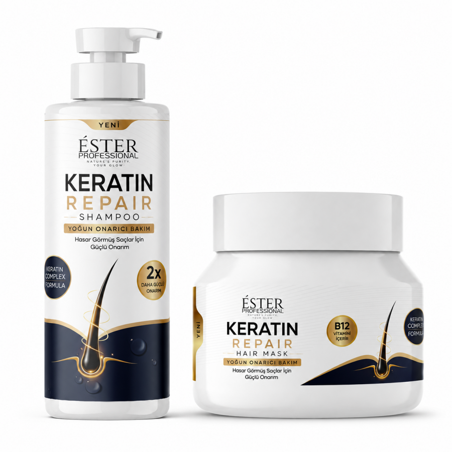Keratin Repair Şampuan + Saç Maskesi